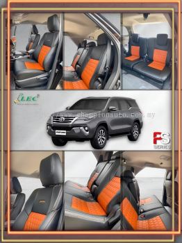 Leather seat cover 