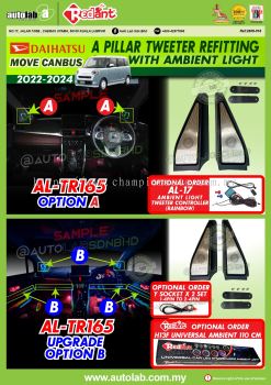 Daihatsu Canbus Pillar A Ambient Light 