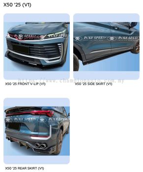 X50 Facelift V1 Bodykit 