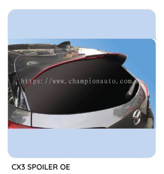 CX3 OEM Spoiler 