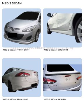 Mazda 2 sedan OEM Bodykit 