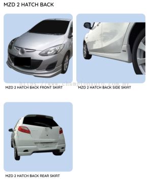 Mazda 2 hatchback OEM Bodykit 