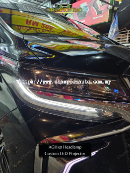 ALPHARD AGH30 HEADLAMP PROJECTOR CUSTOMIZATION