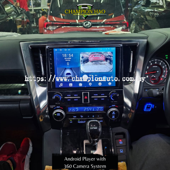ALPHARD 16.2'' ANDROID MULTIMEDIA WITH 360 CAMERA SYSTEM & ROOF MONITOR