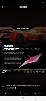 DriveFit Window Film (Nano Ceramic )