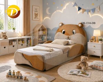 Best Selling Kid Bedroom Series - Squirrel DB 1316 - Single & Super Single are Available (Pre-Order)