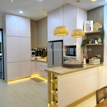 Custom Full House cabinet at Taman Jenderam Sutera, Dengkil