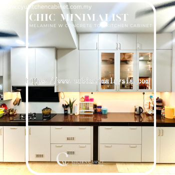 Minimalist Kitchen Cabinet at Bangi