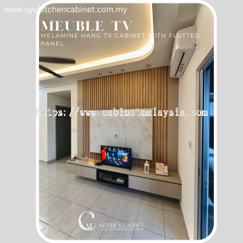 Custom TV cabinet at Puchong