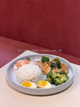 Butter Creamy Fish Fillet Rice