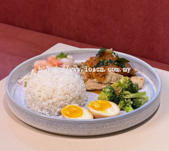 Assam Curry Fish Fillet Rice