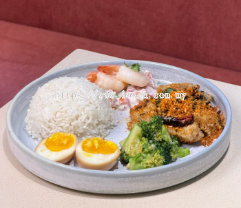 Typhoon Style Fish Fillet Rice