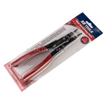 SB TOOLS Angle Tip Lock Ring Pliers