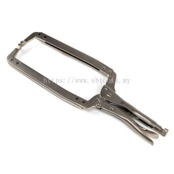 SB TOOLS 18″ Locking C Clamp Pliers