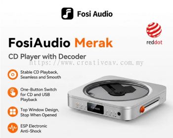 Fosi Audio - Merak CD Player ** PRE ORDER **