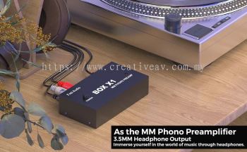 Fosi Audio - Box X1-12V Phono Amplifier For MM ** PRE-ORDER **