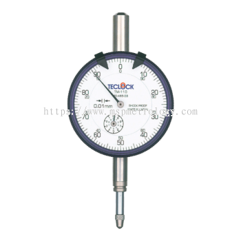 Teclock Long Stroke Dial Indicator, 30/0.01mm   KM-131 (Standard Type)