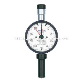 Teclock Durometer Hardness Tester GS-720H Series (Deep Hole/Long Leg Type)