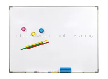 Single Sided Magnetic Whiteboard With Stand