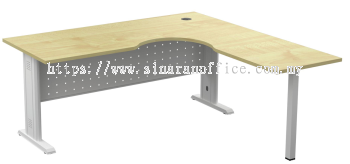 L-Shape Desk (Mono Leg)