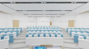 Auditorium Table and Chair Set