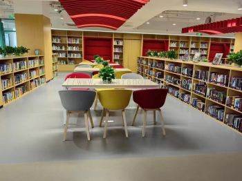 Library Discussion Table and Chair Set