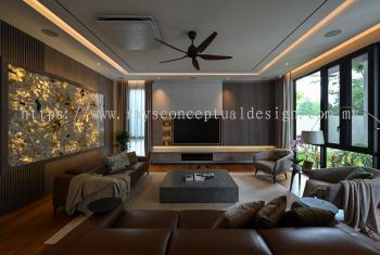 Yong Peng Twin Bungalows | Living Room