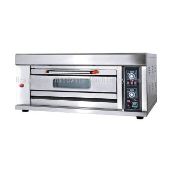 HIMITZU JAPAN HGB-20Q Industrial Gas Oven 1 Deck 2 Trays