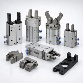 Pneumatic grippers