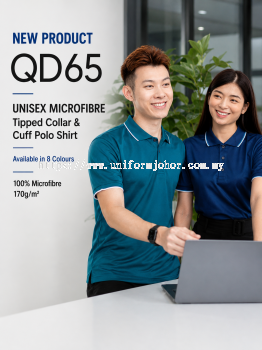 Microfibre Polo Shirt - QD65 (UNISEX)