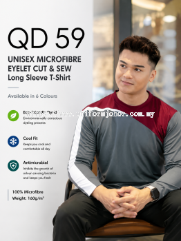 Long Sleeve Microfibre T-Shirt - QD59