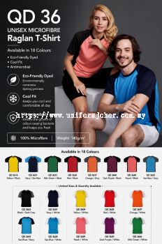 Quick Dry Round Neck T-Shirt - QD36