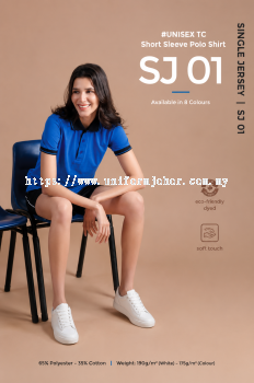 Unisex TC Short Sleeve Polo Shirt - SJ01