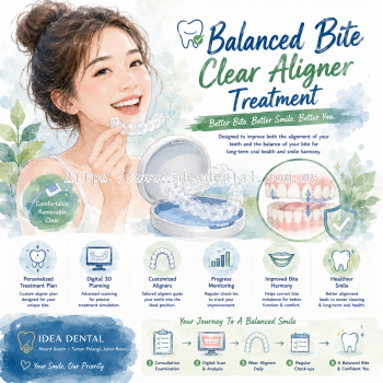 Balanced Bite Clear Aligner Treatment