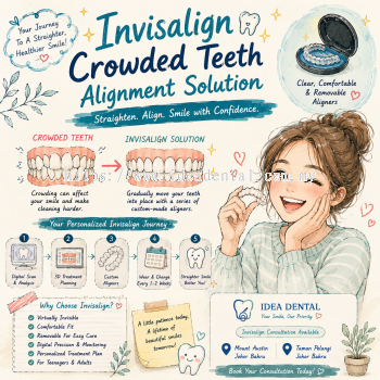 Invisalign Crowded Teeth Alignment Solution
