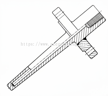 TW511-T Series: Flanged Thermowell Tapered