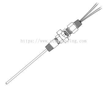 Type 2010 WT (NUN) Series: Explosion-Proof Temperature Sensor, Welded Type