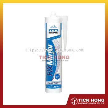 TEKBOND Alkoxy Neutral Cure Fix Mirror Silicone Sealant 280ml