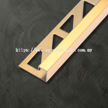 Tile Trim Gold Stainless Steel Corner Trim SSQ1012-2