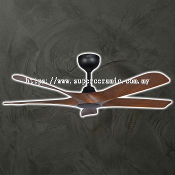 Alfan AERO 56" Walnut DC Motor Ceiling Fan