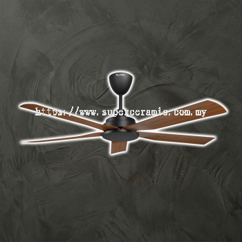 Alfan Ventra 54" Walnut DC Motor Ceiling Fan
