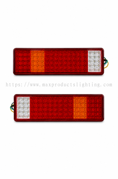 DEBA 24V LED Truck Tail Light | Rear Lamp for Commercial Vehicles