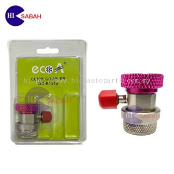 TOOLS ECO QUICK COUPLER HEAD R134A RED (HIGH PRESSURE)