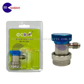 TOOLS ECO QUICK COUPLER HEAD R134A BLUE (LOW PRESSURE)
