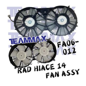 RADIATOR FAN ASSEMBLY TOYOTA HIACE KDH200 '14 TWIN [CODE: FA06-012]
