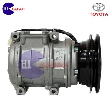 COMPRESSOR TOYOTA LAND CRUISER HZJ80 10PA17C 1A (1170 PULLY) ( RECON ) [CODE: 301071 / CP06-031]