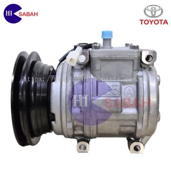 COMPRESSOR TOYOTA UNSER /  HILUX LN166 / WIRA 10PA15C 1A (1170 PULLY) ( NEW )  [CODE: TU-4400.N]