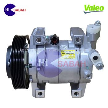 COMPRESSOR VALEO NISSAN NAVARA NP300 2016 DKS17D 7PK ( ORIGINAL ) [CODE: 815480 / 92610-4KV0A]
