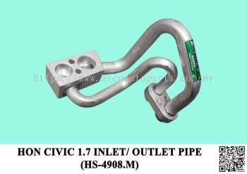 HON CIVIC 1.7 INLET OUTLET PIPE (HS-4908.M)