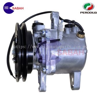 COMPRESSOR SEIKO SEKI PERODUA KANCIL ND / KELISA ND / KENARI ND / MYVI 1.0CC SV07E 1A ( ORIGINAL ) [CODE: CP02-017-SS]